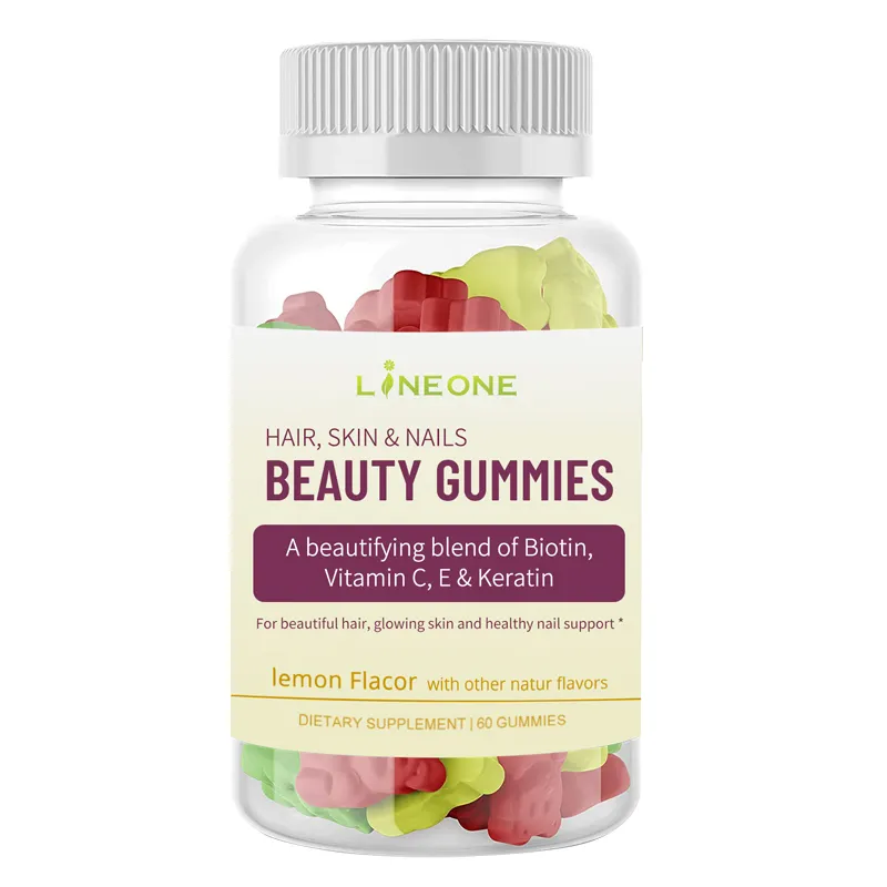 Best Price nature beauty hair and skin growth collagen gummies with biotin