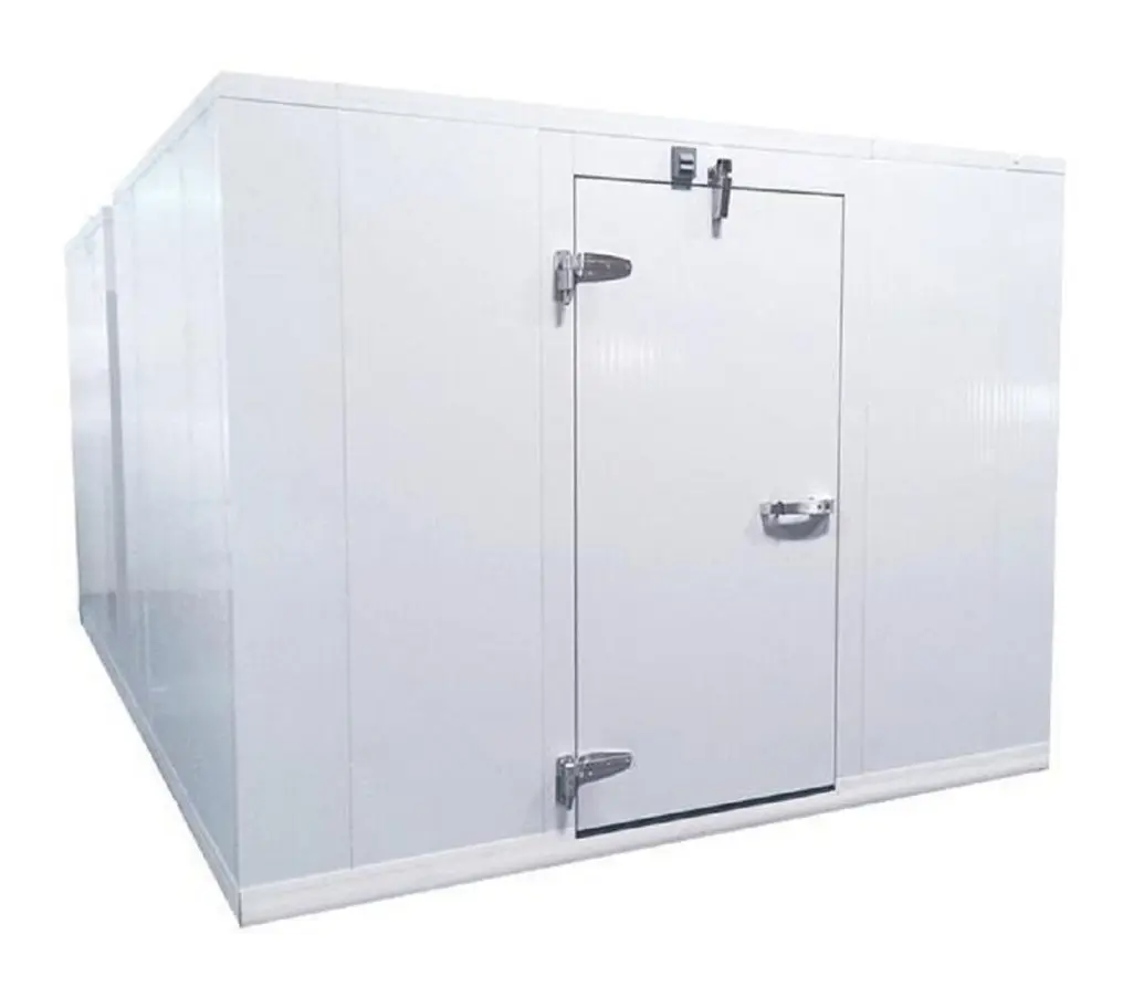 Cerradura de leva aislada Pu Panel sándwich Coldroom Cool Storage Room Chiller Cámara Froide Costo para la venta