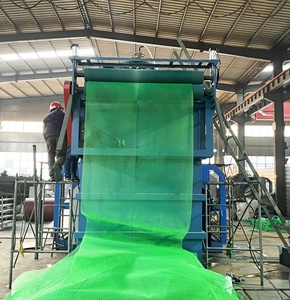 3D土工网用于植被覆盖边坡绿化和排水保护垫/土工网覆盖植被网挤出机供应商 - Product Image 1