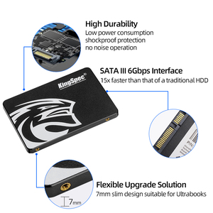 KingSpec Best Choice 2.5&quot; SATA Solid State Hard Drive 1TB SSD 1 TB Internal <strong>Computer</strong> Hard Disk for Laptop / Desktop - Product Image 2