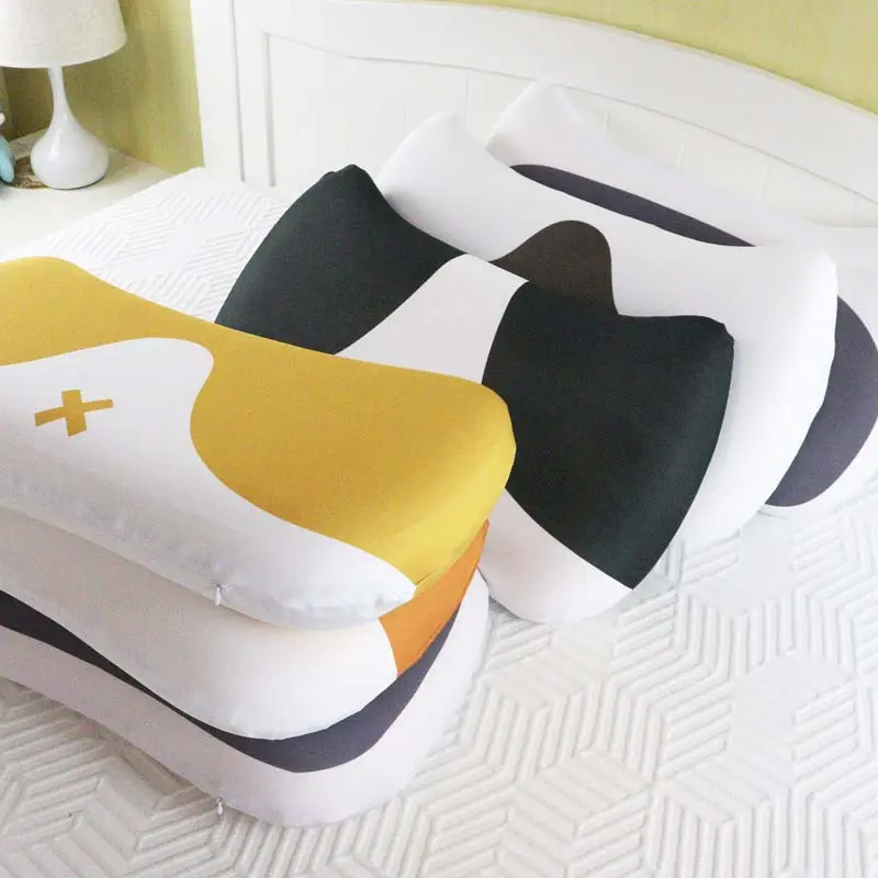 快適な睡眠調節可能な高さ卸売寝具ネックツイストメモリーフォーム枕