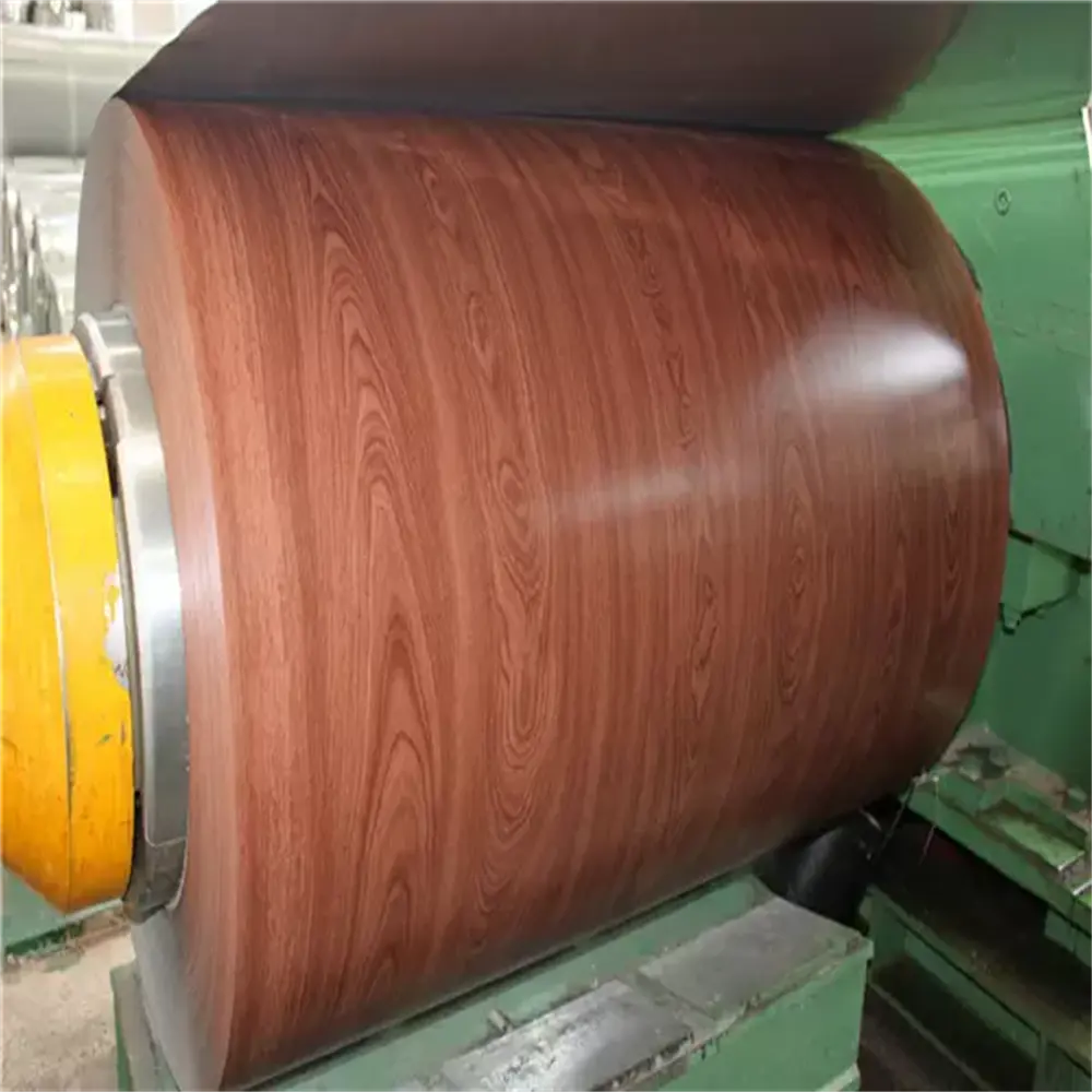 Ral 5015 Guangzhou Blätter 0,4 mm farblich beschichtete Ppgi-vorgeprägte verzinkte Stahlspule