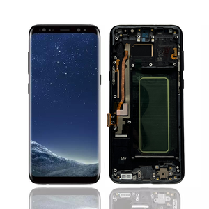 สําหรับSamsung Galaxy S8 Plus G955 S8 + SM-G955/SDจอแสดงผลLCDหน้าจอแสดงผลกรอบหน้าจอสัมผัส