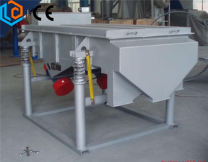 Macchina separatrice lineare a schermo vibrante classificatore di granuli di polvere setaccio industriale - Product Image 4