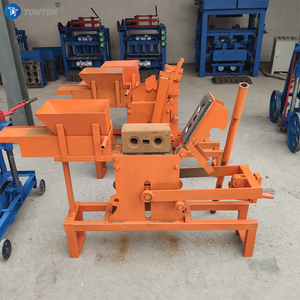 Çamur tuğla yapma makinesi manuel operasyon makinesi yapma kil tuğla - Product Image 1