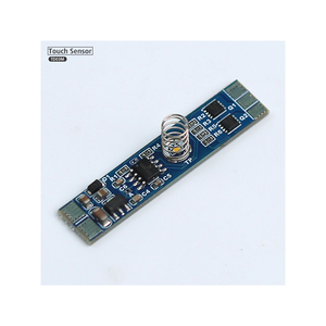 DC12V/24Vスマート埋め込みLED調光器8A 96W 192W明るさメモリ & パワーオフメモリタッチセンサースイッチLEDライト用 - Product Image 1