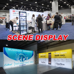<strong>Custom</strong> 10X10ft Led SEG Fabric Backdrop <strong>Display</strong> Stand Pop up Backlit Light <strong>Frame</strong> Backdrop Led Backlit Box Pop up Stand <strong>Frame</strong> - Product Image 6