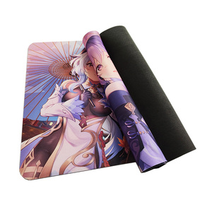 Nhà Máy Tùy Chỉnh Chiến Đấu Thảm Cho Gamer In Ấn Amine Chơi <span class=keywords><strong>Mat</strong></span> Mở Rộng Lớn Chuột Pad Thảm Cao Su - Product Image 6