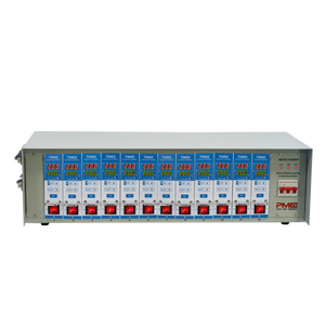 Marco de soldadura blanco de 12 zonas, controlador de temperatura para molde de inyección, termopar J K PID - Product Image 1