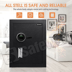 Safewell tuyệt vời Top an ninh dấu vân tay Hidden treo tường Key an toàn hộp thời tiết 4 chữ số thông minh sinh trắc học an toàn - Product Image 2