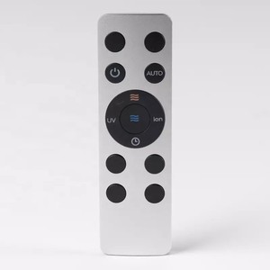 LK311アルミニウム赤外線リモコンテレビIR2.4Gリモコンテレビオーディオリモコン用シリコンボタン付き - Product Image 3