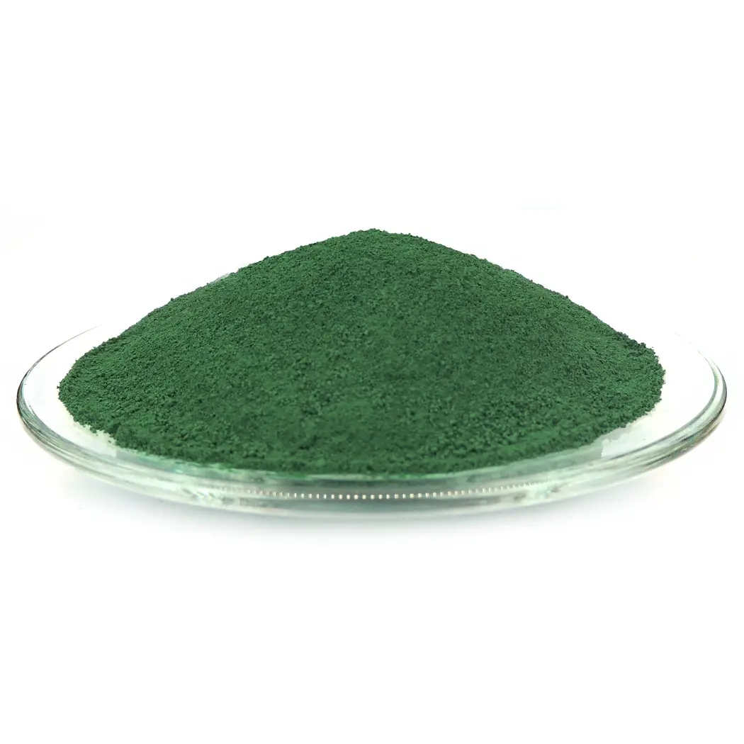 Pigment de couleur oxyde de fer vert pour finisseur