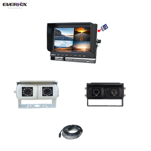 กล้อง IP 69K กันน้ำแบบย้อนกลับพร้อมจอ7นิ้วเลนส์คู่ SONY CCD กล้องสำรองสำหรับรถบรรทุกรถตู้รถบัส - Product Image 6