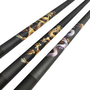 58 inç grafit Snooker bilardo ıstakası karbon akçaağaç ahşap ve çelik radyal eklem ile 3/4 PC tarzı havuz için 9mm ucu - Product Image 3