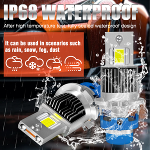 Canbus yeni Mini D2S LED doğrudan fiş LED ampul All-in-one D4S Canbus araba LED farlar ile Led hiçbir hata Xenon ışıkları 6000K LED - Product Image 6