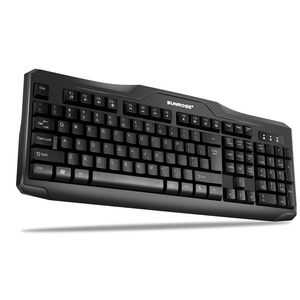 Full-Size USB Plug-and-Play <strong>Keyboard</strong> and <strong>Mouse</strong> Combo with Optical 3 Button <strong>Mouse</strong> - Product Image 2