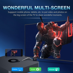 Iphomemix Q1 Box Android Tv 4K Firestick Tv controllo vocale telecomando assistente Google dispositivo di Streaming Android Tv Stick
