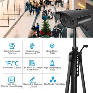 Cámara de seguridad térmica cctv de largo alcance, módulo de temperatura para caza, teléfono móvil, cctv, el más vendido