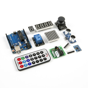Robot linking Electronics Komplettes Roboter-Kit Lernstarter-Kit Schrittmotor-RFID-Kit für Arduino uno r3