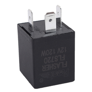 12VDC 24VDC防水IP50カーフラッシャーリレー40A定格電流3ピン防水カーフラッシャー - Product Image 3