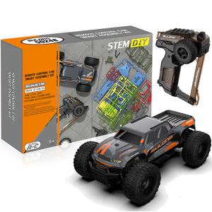 2022 Hot Selling 1:18 50 PCS STEM montieren 2,4g RC Auto Fernbedienung Auto für Kinder - Product Image 2