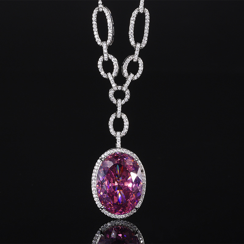 Bird's Nest cut dried rose necklace