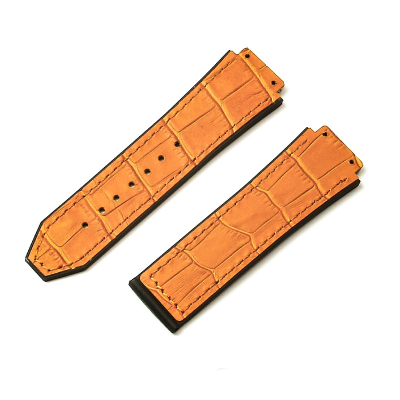 Bamboo pattern yellow-no buckle