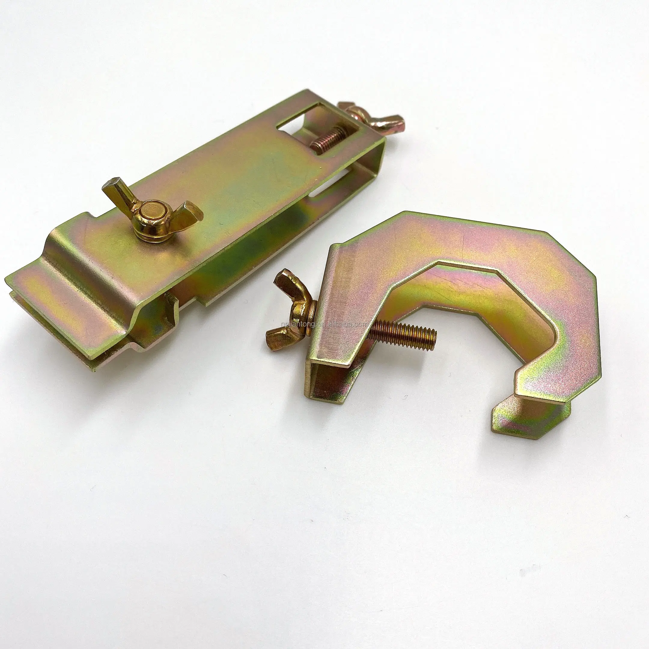 Abrazadera de conexión de impresión personalizada, fabricación de flexión de lámina de metal para escudo