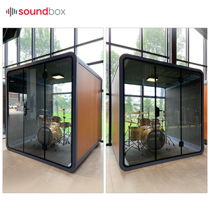 マイクポップ防音ボーカルブース屋外遮音シールドスタジオ歌う録音用音響スクリーン - Product Image 1