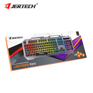 JERTECH K910 <strong>Computer</strong> <strong>Keyboard</strong> Spanish Language Teclado LED Light PC <strong>Keyboard</strong> Wired Gaming Mechanical Metal Gamer <strong>Keyboard</strong> - Product Image 5