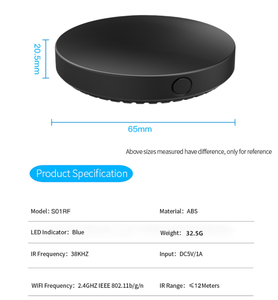 Smart Mart WiFi IR RF433 RF315 dispositivo IR telecomando Tuya WiFi Smart Home Controller a infrarossi per aria