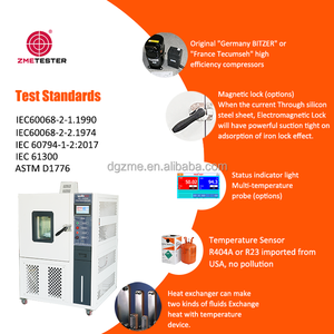 Klima feuchte Wärme-Test-Kammer für Computer Frequenz umwandlung MIL-STD-810F-507 programmier bare Temperatur Luft feuchtigkeit Umwelt - Product Image 3