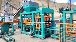 QT6-15 Hot Sale Production Line in Dubai Honduras Concrete <strong>Block</strong> <strong>Machine</strong> <strong>Automatic</strong> Brick Machinery Engine <strong>Blocks</strong> <strong>Machine</strong> - Product Image 4