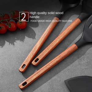 Hot bán 22 cái Silicone phụ kiện nhà bếp đồ dùng nhà bếp thiết lập cocina Silicone nhà bếp Đồ dùng nấu ăn thiết lập - Product Image 5
