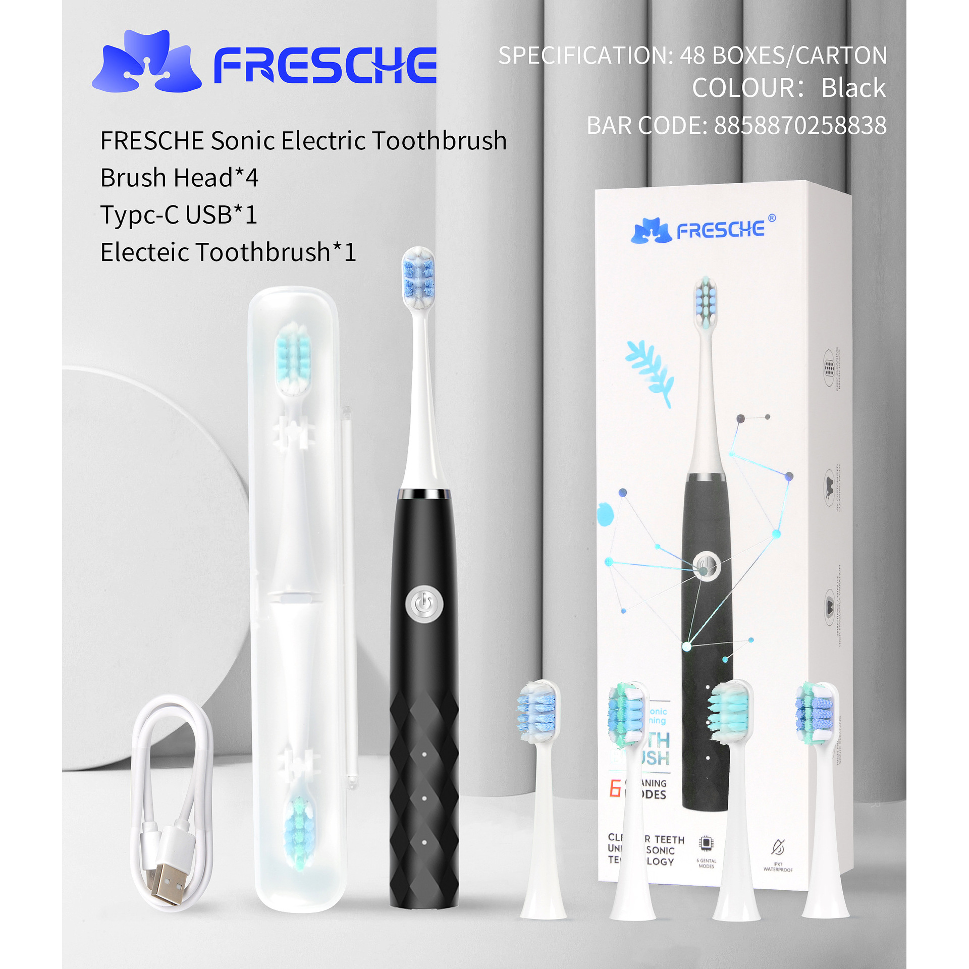 F3 - เวอร์ชันภาษาอังกฤษ - เวอร์ชันการค้าข้ามพรมแดน - สีดำ