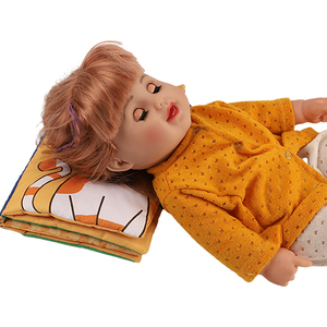 Unisex morbido cuscino libro giocattoli educativi per 2-4 anni per la lettura e l'apprendimento del libro di storie - Product Image 1
