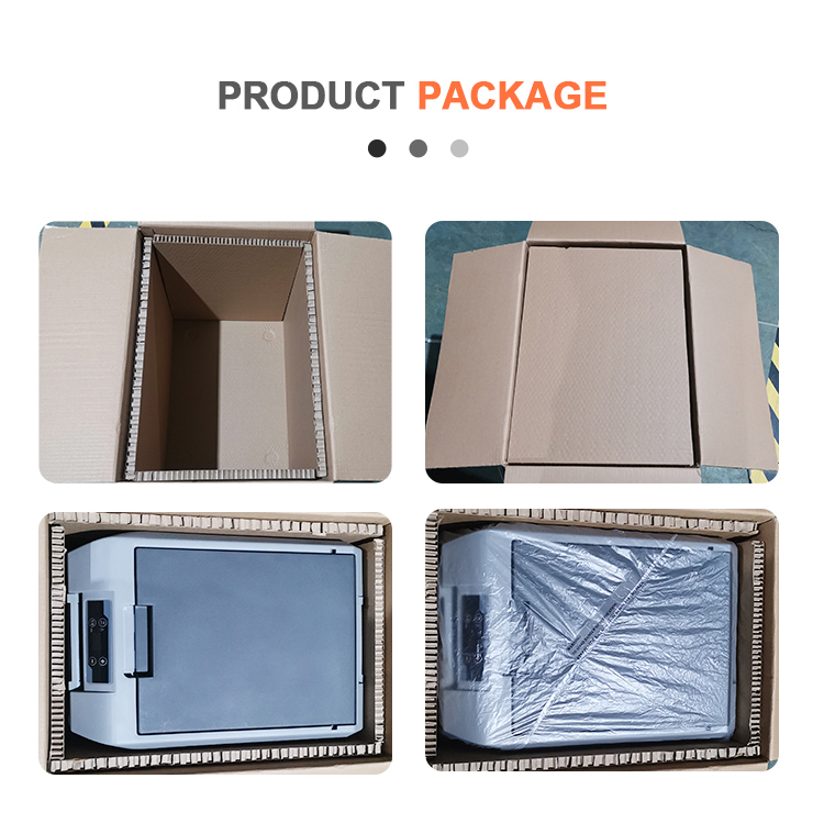 Factory Price High Quality Environment Protection Material 12v 24v Portable Mini Car Fridge Cooler Box