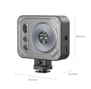 Üst taşınabilir Mini LED Video ışığı güç kaynağı Vibe P96 Pro için telefon fotoğrafçılığı ve Selfie modeli 4660/4786 - Product Image 2