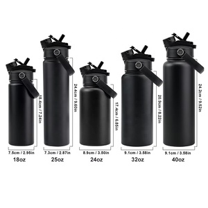 Oem biểu tượng tùy chỉnh chân không <span class=keywords><strong>Flask</strong></span> 18OZ 32oz 24oz 25oz thép không gỉ đôi tường cách điện nhiệt chai nước uống - Product Image 5