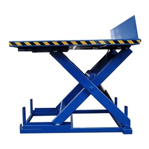 Neue 8-Tonnen-Hydraulikplattform Schere Docknivellierer automatisches elektrisches Be- und Entladen Hubwerk Ladelufter Dockrampen - Product Image 4