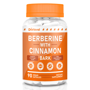 Biologische Berberine HCL met Kaneelboomextract Op Maat Gemaakte Formule Capsules Hartondersteuning Kruidenextract Producten - Product Image 2