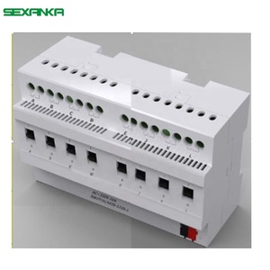 SEXANKA <span class=keywords><strong>KNX</strong></span> EIB k-bus akıllı ev otomasyon sistemi modülü aktüatörü <span class=keywords><strong>KNX</strong></span> 2 yollu karartma akıllı duvar anahtarı aktüatör oda kontrolörü - Product Image 5