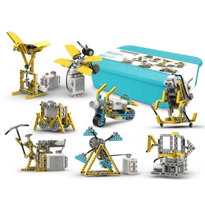 755 pz stelo scienza educativo blocchi di costruzione giocattolo 8 in 1 APP di controllo remoto di programmazione ingranaggi blocchi fai da te kit di costruzione per bambini - Product Image 1