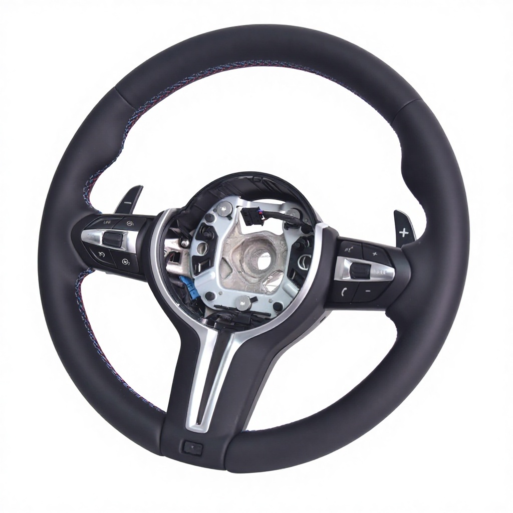 Volante de cuero completo