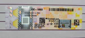 Win11 Home Key Sticker giá tốt nhất trực tuyến kích hoạt cửa sổ OEM OEM giấy phép freeshipping KW9-00644 - Product Image 4