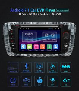 Wholesale 2 Din Android 8.1 Car Radio With Rds Radio Video Audio Player for Seat <strong>Ibiza</strong> 2009-2013