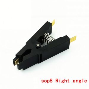 Adaptador de Clip de prueba de programador Universal de 8 pines de cuerpo estrecho ancho SOP8 BIOS IC Socket Burning 8-Pin Universal IC Socket Burning - Product Image 3
