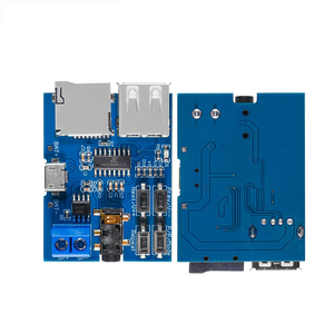 Tf Card U Disk Play Mp3 <span class=keywords><strong>Decoder</strong></span> Speler Module Met Audio Versterker Audio Decodering Speler Module Micro Usb 5V Voeding - Product Image 4
