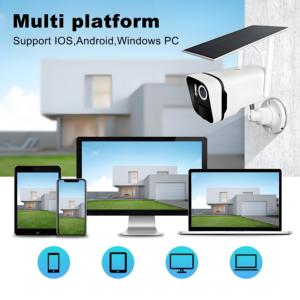 4CH Solar Wireless <span class=keywords><strong>Camera</strong></span> <span class=keywords><strong>Security</strong></span> System Kit com <span class=keywords><strong>WiFi</strong></span> 2K Bullet <span class=keywords><strong>Camera</strong></span> 10,1 polegadas HD Screen 1T HDD para Hmoe