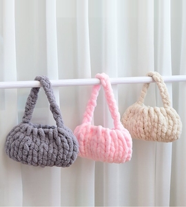 Wurstel filato di salsiccia miscela di colore per il DIY Crochet per la borsa invernale cuscino coperta albero nido gatto decorazione e maglione 250g - Product Image 3